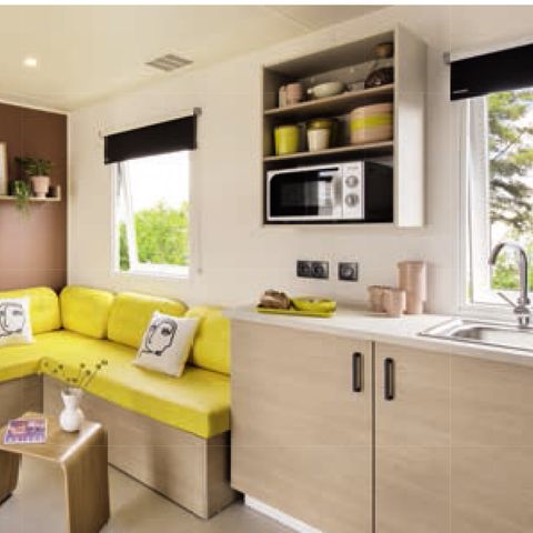 MOBILHOME 8 personas - Mobil Home Familiar 4 dormitorios - 2 cuartos de ducha 8 pers
