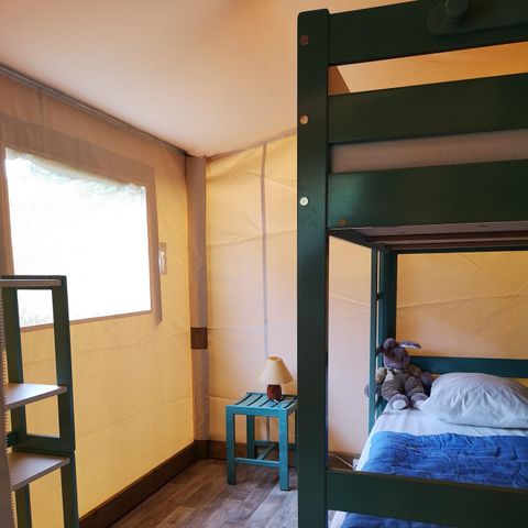 Lodge 4 personen - Safari-Lodge mit 2 Schlafzimmern für 2–4 Personen