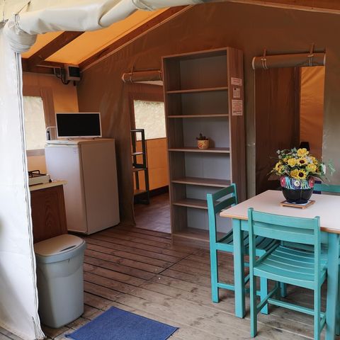 Lodge 4 personen - Safari-Lodge mit 2 Schlafzimmern für 2–4 Personen