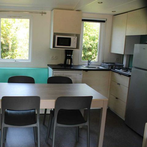 Mobilheim 8 personen - Mobilheim „Confort“ – 4 Schlafzimmer – 2 Duschbäder – 8 Personen