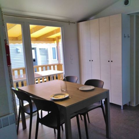 Stacaravan 8 personen - Familie Confort 4 slaapkamers - 2 badkamers met douche