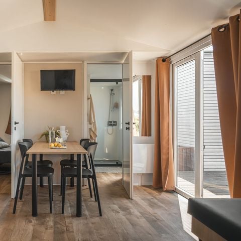 BUNGALOW 6 personnes - Mobil Home Premium - 3 chambres avec clim et lave-vaisselle 6 pers