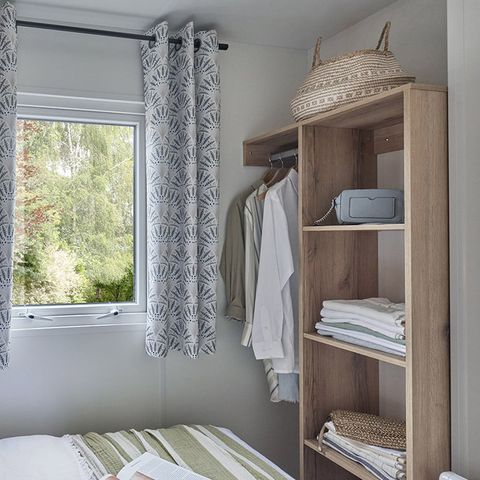 Mobilheim 8 personen - Premium-Mobilheim – 4 Schlafzimmer – 2 Badezimmer mit Klimaanlage und Geschirrspüler, für 8 Personen