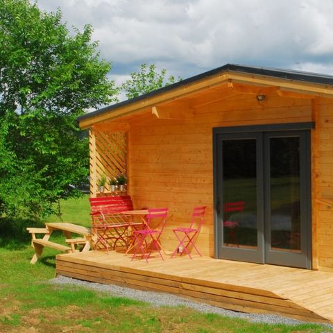 MOBILHOME 2 personnes - CABANE TABOO PMR