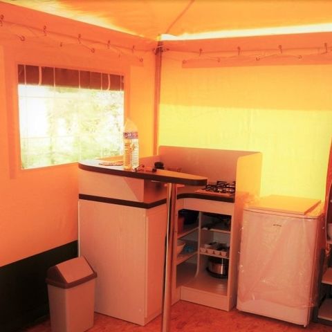 Bungalow 4 Personen - Toile Cyrus, Ohne Sanitäranlagen Sonntag Hochsaison