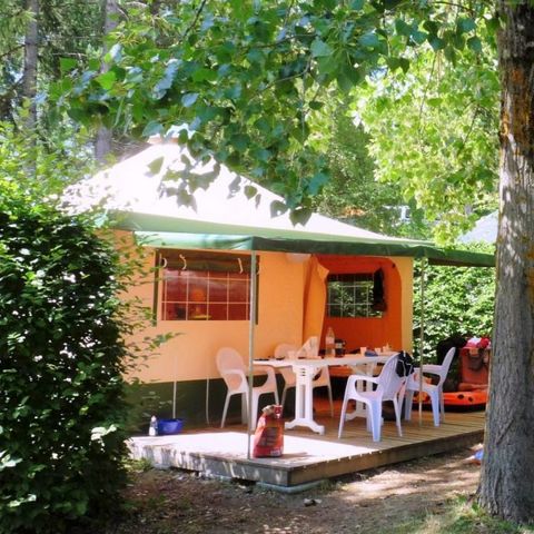 BUNGALOW TOILÉ 4 personnes - CYRUS (Sans sanitaires) - arrivée en samedi