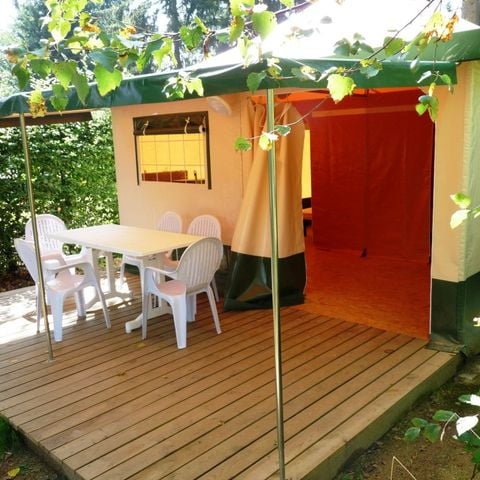 BUNGALOW TOILÉ 4 personnes - CYRUS (Sans sanitaires) - arrivée en samedi