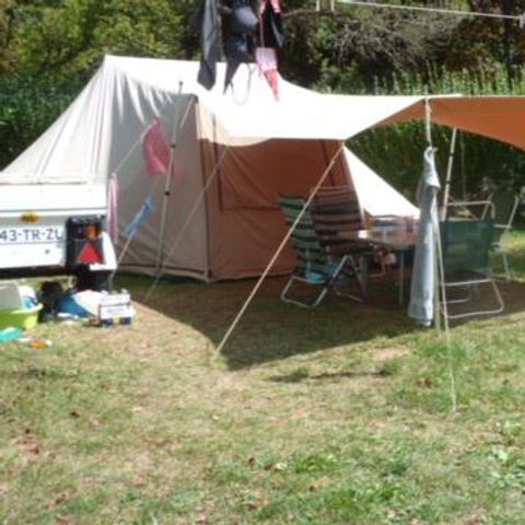 Stellplatz - Naturraum 110m² mit Strom