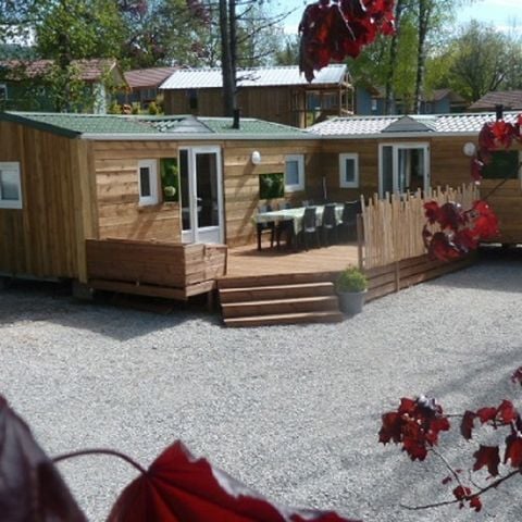 Stacaravan 8 personen - 4-slaapkamer TRIBU hut