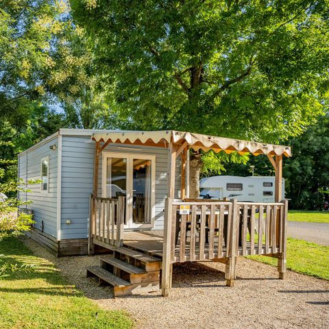 MOBILE HOME 2 people - Mobile-home | Comfort | 1 Bedrooms | 2 Pers. | Covered Terrace | Air-conditioning | TV