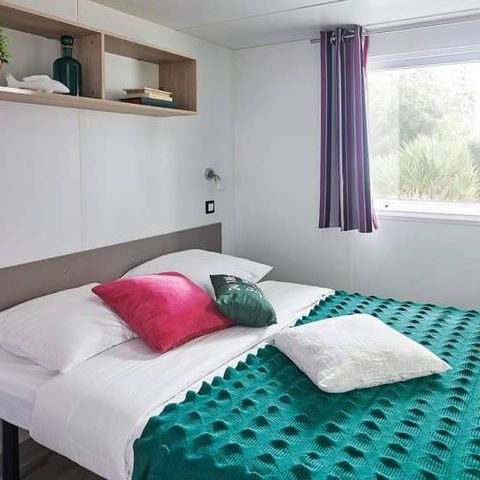 Mobilheim 2 personen - Mobilheim | Comfort | 1 Zi. | 2 Pers. | Überdachte Terrasse | Klima | TV