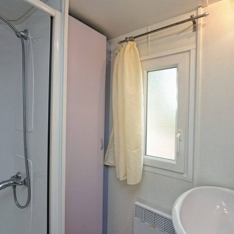 Stacaravan 2 personen - Stacaravan | Klassiek | 1 Slaapkamers | 2 Pers. | Overdekt verhoogd terras | Airconditioning | TV