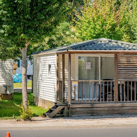 Mobilheim 2 personen - Mobilheim | Classic | 1 Schlafz. | 2 Pers. | Erhöhte, nicht überdachte Terrasse | Klimaanlage | TV