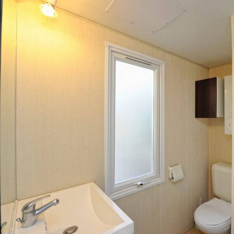 BUNGALOW 2 personnes - Mobil-home | Classic | 1 Ch. | 2 Pers. | Terrasse surélevée | 1 SDB | TV
