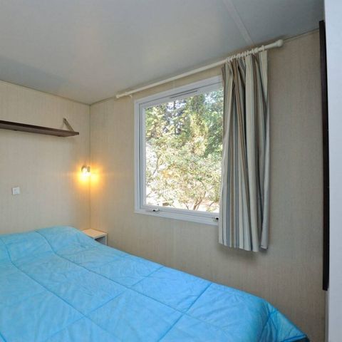 BUNGALOW 2 personnes - Mobil-home | Classic | 1 Ch. | 2 Pers. | Terrasse surélevée | 1 SDB | TV
