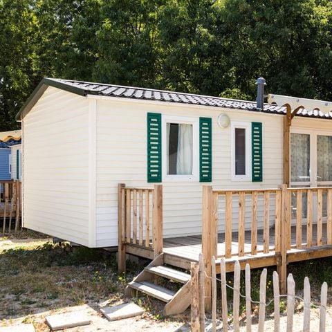 Mobilheim 3 personen - Mobilheim | Classic | 2 Zi. | 3 Pers. | Erhöhte Terrasse | 1 Bad | TV