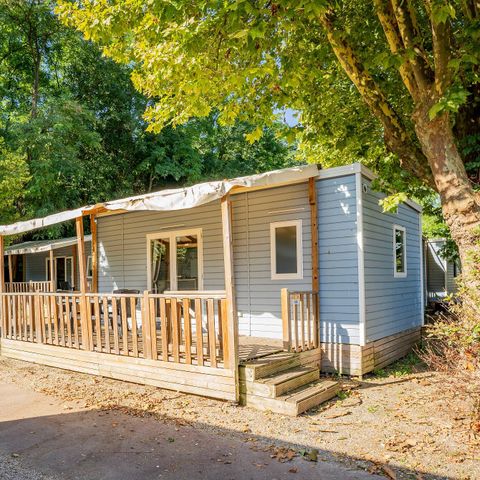 MOBILE HOME 4 people - Mobile home | Comfort | 2 Bedrooms | 4 Pers | Raised terrace | Air conditioning | TV