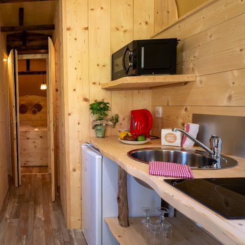 UNIEKE ACCOMMODATIE 4 personen - De boomhut van vrijdag