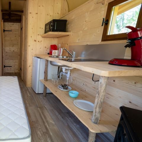 Accommodatie 4 personen - De boomhut van vrijdag