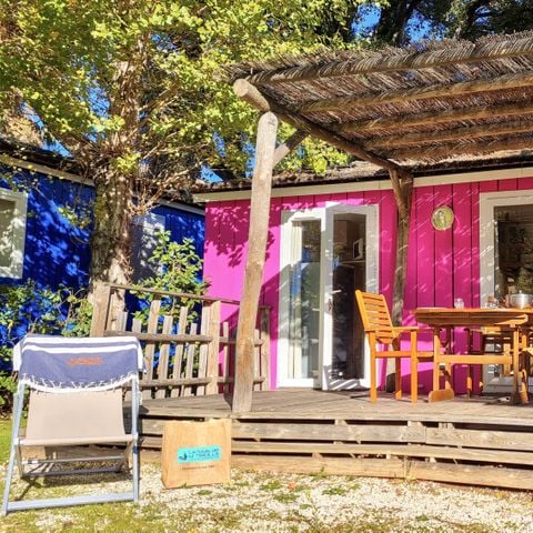 Mobile home 3 persons - BAYA PREMIUM straw hut