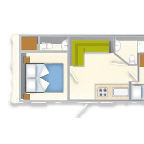 Stacaravan 4 personen - BAIA COMFORT