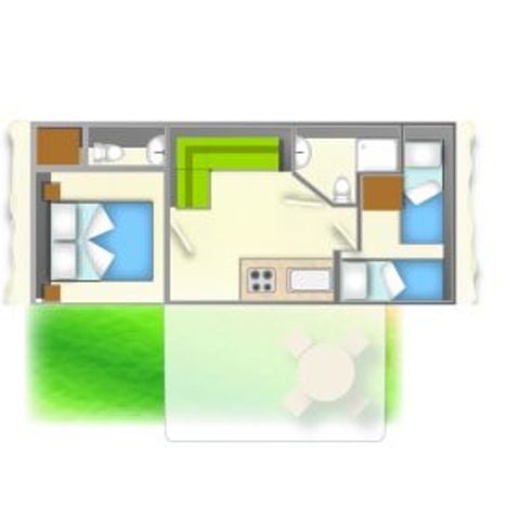 CASA MOBILE 4 persone - BAIA COMFORT