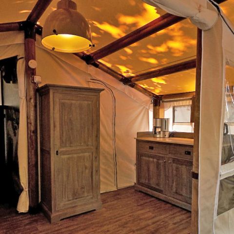 CANVAS AND WOOD TENT 5 people - SunLodge Jungle