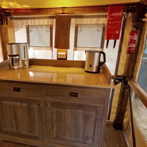 CANVAS AND WOOD TENT 5 people - SunLodge Jungle