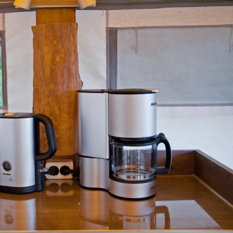 CANVAS AND WOOD TENT 5 people - SunLodge Jungle