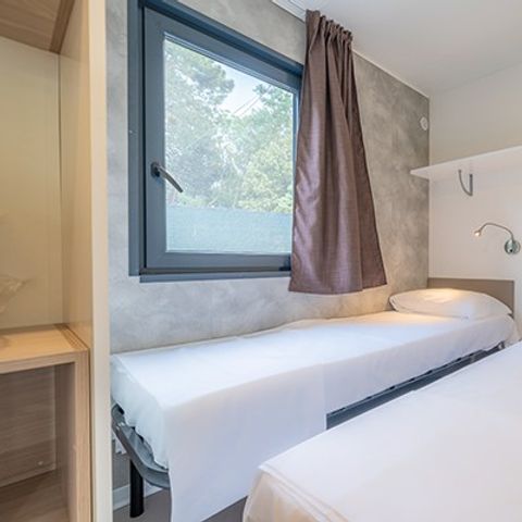 MOBILE HOME 4 people - Mobile-home | Comfort | 2 Bedrooms | 4 Pers. | Raised terrace | Air-con.