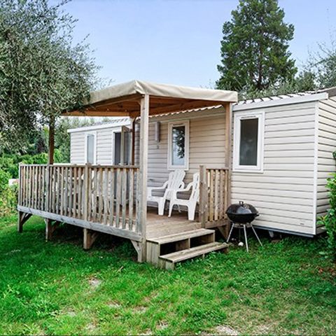 MOBILE HOME 6 people - Mobile-home | Comfort | 3 Bedrooms | 6 Pers. | Raised terrace | Air conditioning