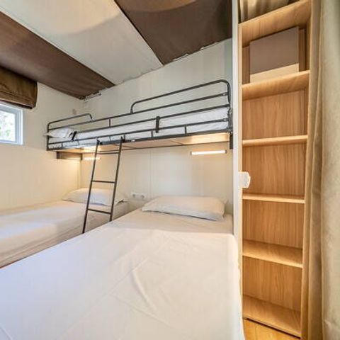 ALBERGUE 5 personas - Tienda Lodge Híbrida | 2 Dormitorios | 4/5 Pers. | Clim.