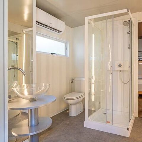 LODGE 5 Personen - Hybrid Lodge Zelt | 2 Schlafz. | 4/5 Pers. | Klimaanlage