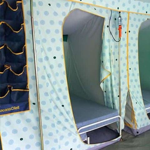Glampingtent 5 personen - Canvas bungalow | 2 slaapkamers | 5 personen | Zonder badkamer