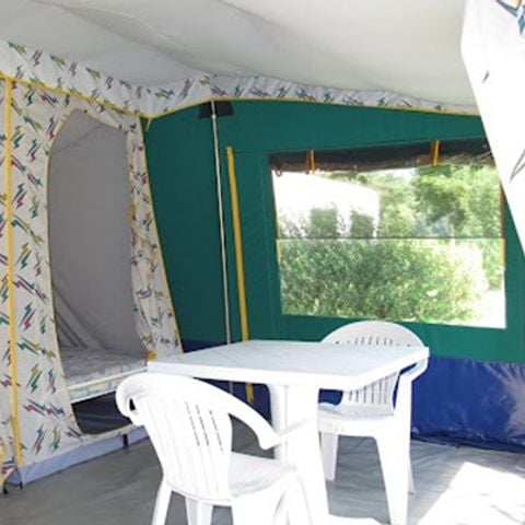 Glampingtent 5 personen - 2 slaapkamers | 5 personen | Zonder badkamer