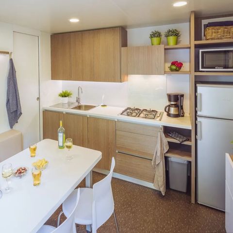 Stacaravan 4 personen - Premium 2 kamers Lounge