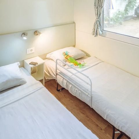MOBILHOME 4 personas - Premium 2 habitaciones Salón