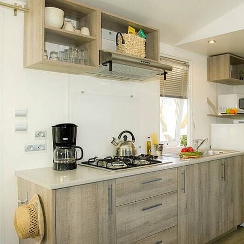 MOBILE HOME 6 people - Mobile-home | Comfort | 2 Bedrooms | 4/6 Pers. | Raised terrace | Air-con.