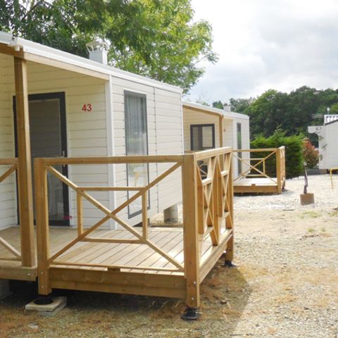 Mobilheim 4 Personen - 2 Komfortzimmer
