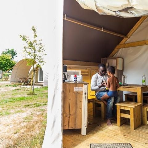 BUNGALOW TOILÉ 4 personnes - LODGE, sans sanitaires