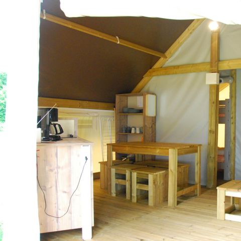 CANVAS BUNGALOW 4 people - LODGE, without sanitary facilities