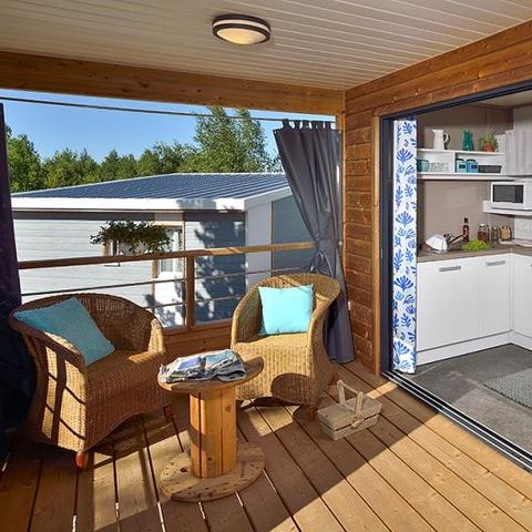MOBILHOME 5 personas - Casa Rural Premium