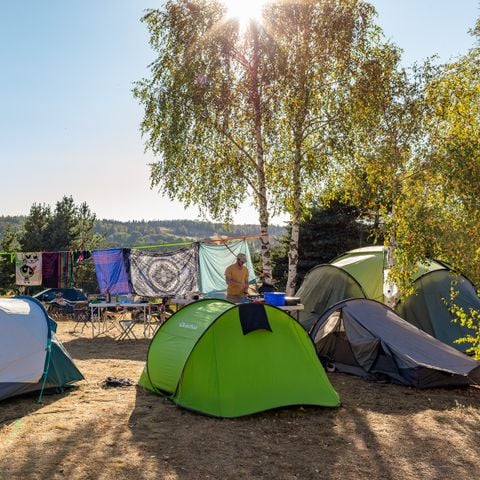 Kampeerplaats - Standaard staanplaats, 1 installatie, 1 auto, 1 persoon