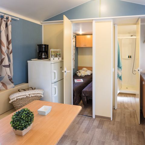 MOBILHOME 6 personas - Clásico | 2 Dormitorios | 4/6 Pers. | Terraza individual | Aire acondicionado.