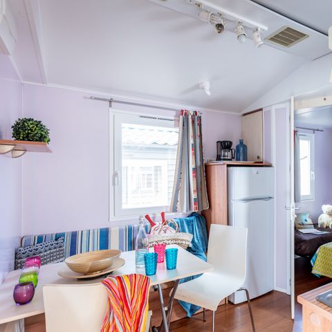 Mobilheim 6 Personen - Classic | 2 Zi. | 4/6 Pers. | Einfache Terrasse