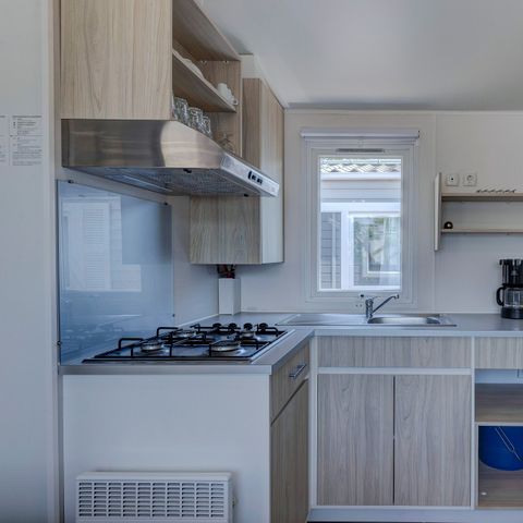 MOBILHOME 6 personas - Confort | 2 Dormitorios | 4/6 Pers. | Terraza individual | Aire acondicionado.