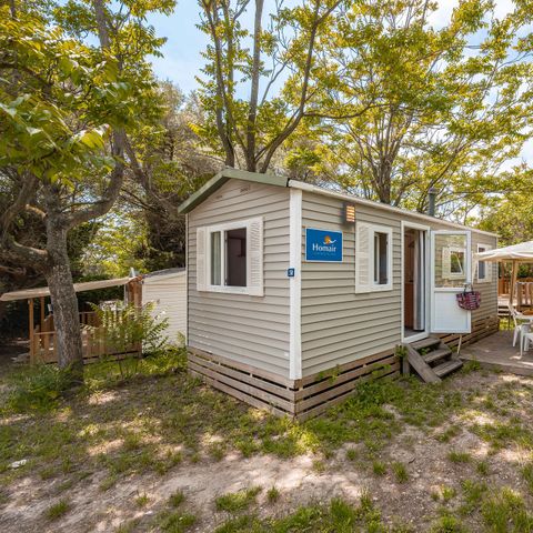 Mobilheim 4 Personen - Classic | 2 Zi. | 4 Pers. | Einfache Terrasse | Klim.