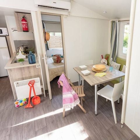 BUNGALOW 6 personnes - Classic | 3 Ch. | 6 Pers. | Terrasse surélevée | Clim.
