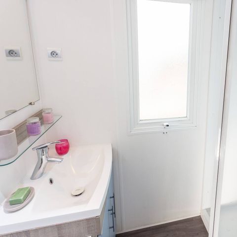 Mobilheim 6 Personen - Mobilheim | Comfort | 3 Zi. | 6 Pers. | Terrasse Lounge | 1 Bad | Klima.