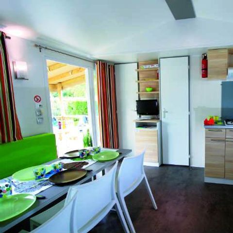 Mobilhome 6 personnes - 3 chambres avec TV